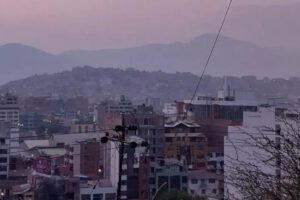 Desde este lunes, un frente frío impactará al menos seis regiones de Bolivia