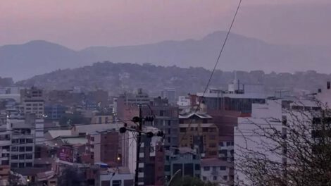 Desde este lunes, un frente frío impactará al menos seis regiones de Bolivia