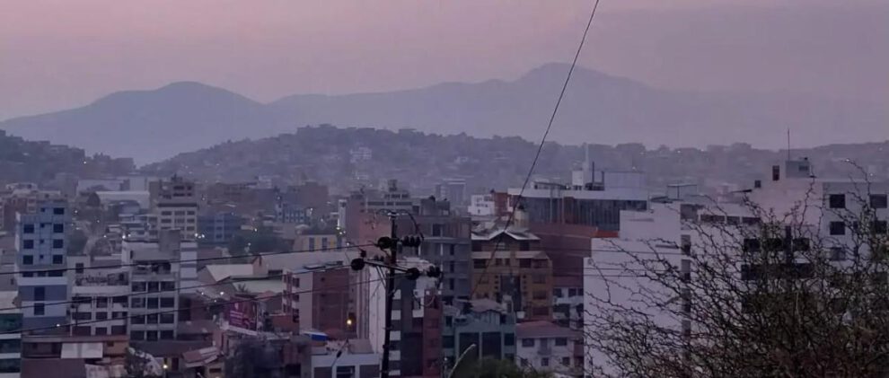 Desde este lunes, un frente frío impactará al menos seis regiones de Bolivia