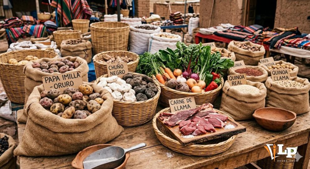 productos que se producen en Oruro