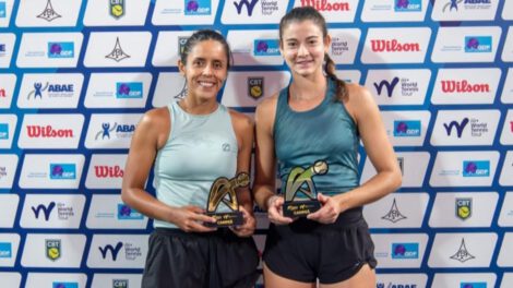 Tenista boliviana Noelia Zeballos, Campeona en dobles en Brasil, W15 Brasil de tenis