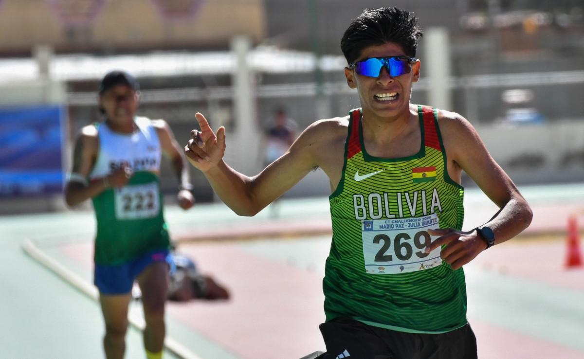 Challenger Julia Iriarte, Pista atlética de Cochabamba, Benita Parra, El orureño Wilmer Santos