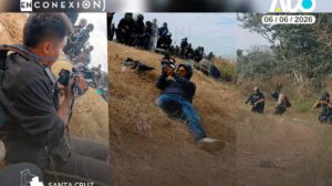 fotógrafos agazapados
