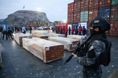 La operación tuvo lugar en tres puertos chilenos: Arica, Valparaíso y San Antonio.