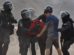 Los marchistas intentaron tomar el puente río Khora II para interrumpir la circulación hacia el occidente del país