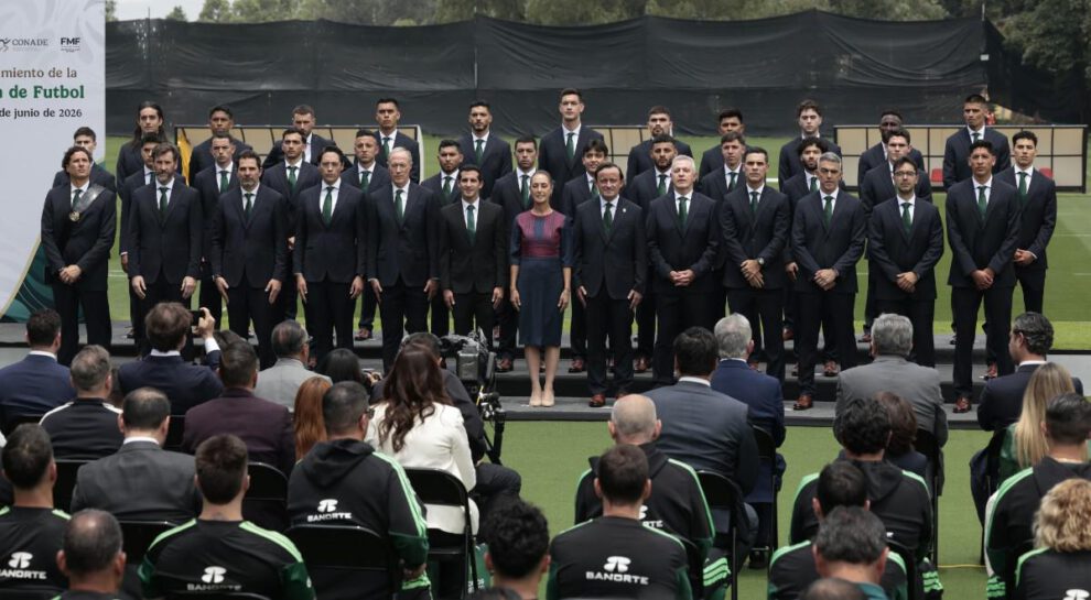 Mundial 2026, Selección mexicana se reúne con Sheinbaum, México debuta el jueves contra Sudáfrica