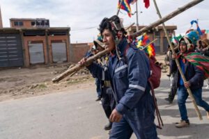 Los movilizados autoconvocados ratificaron su participación en las protestas contra el Gobierno.