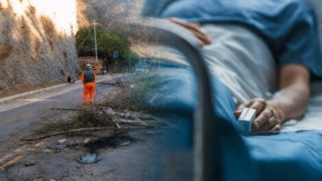 El paciente ya estaba en estado crítico, por lo que solicitó el alta