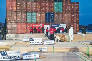 La droga incautada en Chile proveniente de Bolivia