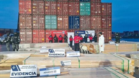La droga incautada en Chile proveniente de Bolivia