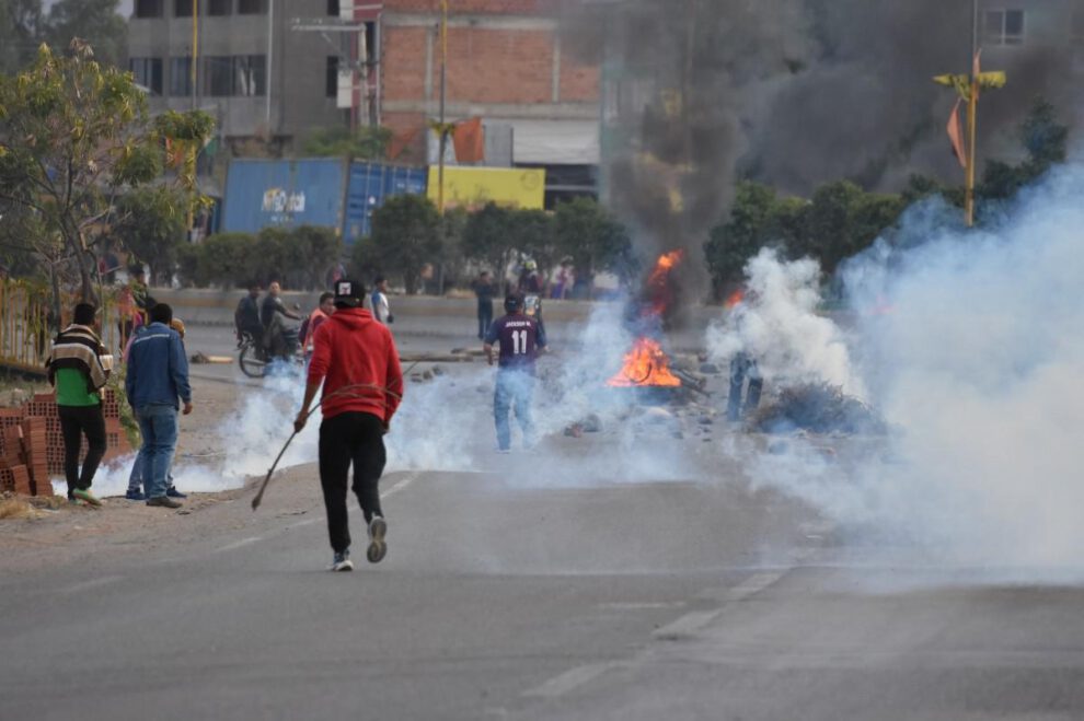 La Paz sigue siendo el departamento más afectado por la crisis política y social que vive el país