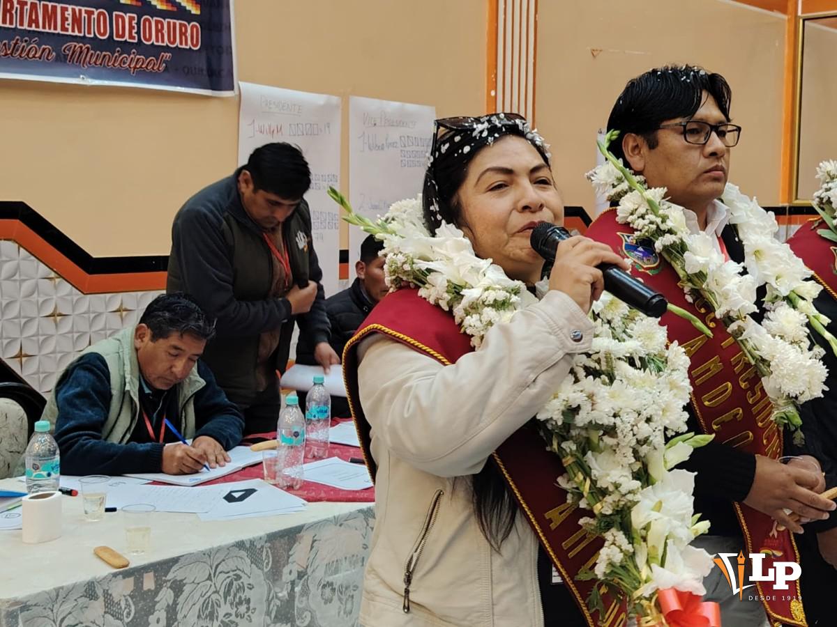 La presidente de Amdeor, Adela Aviza