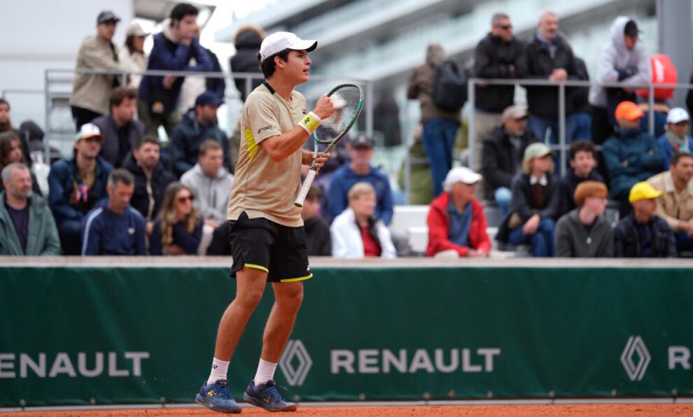 Tenis Bolivia, Juan Carlos Prado, Buena participación en el Ronald Garros de París, Prado número uno de