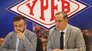 El exministro de Hidrocarburos, Mauricio Medinaceli, y el expresidente de Yacimientos Petrolíferos Fiscales Bolivianos (YPFB), Yussef Akly