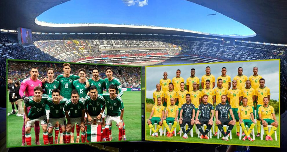 Mundial 2026, México vs. Sudáfrica, Estadio Azteka de Ciudad de México