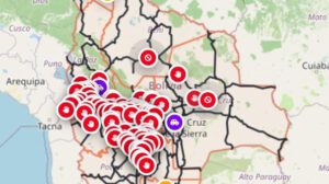 A nivel nacional se inicia con 85 puntos de bloqueo