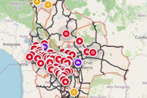 A nivel nacional se inicia con 85 puntos de bloqueo