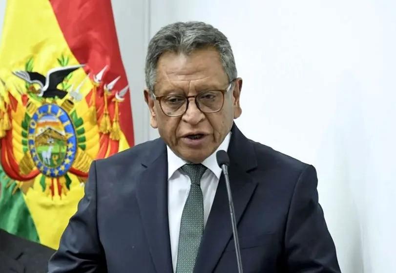 El ministro de Gobierno Marco Antonio Oviedo