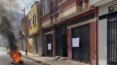 Sede de la Federación Andina de Choferes en El Alto