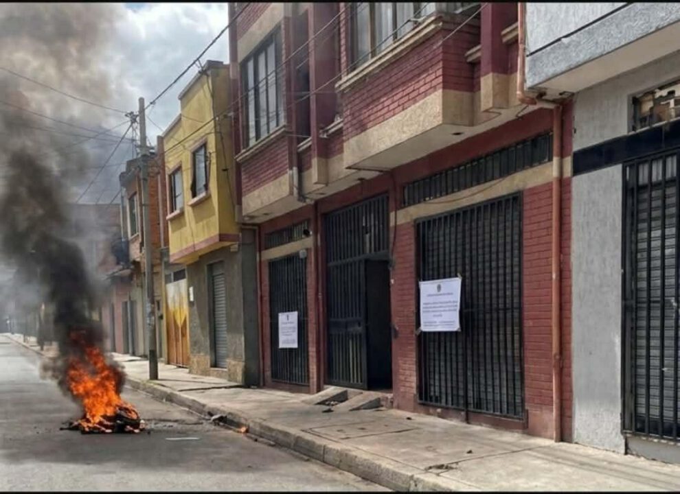 Sede de la Federación Andina de Choferes en El Alto