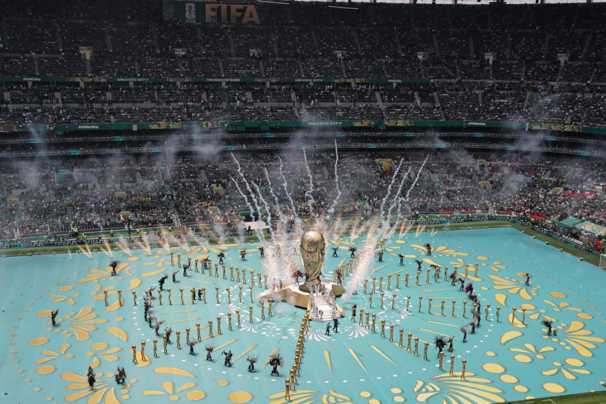 Mundial 2026, Inauguración en el Estadio Azteka, Shakira pone el toque de oro al acto inaugural