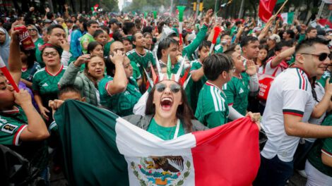 Mundial 2026, Mexicanos celebran el triunfo de su selección, México vence a Sudáfrica