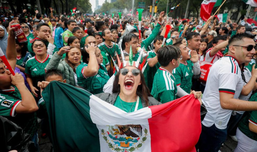 Mundial 2026, Mexicanos celebran el triunfo de su selección, México vence a Sudáfrica