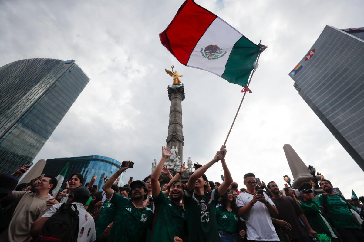 Mundial 2026, Mexicanos celebran el triunfo de su selección, México vence a Sudáfrica