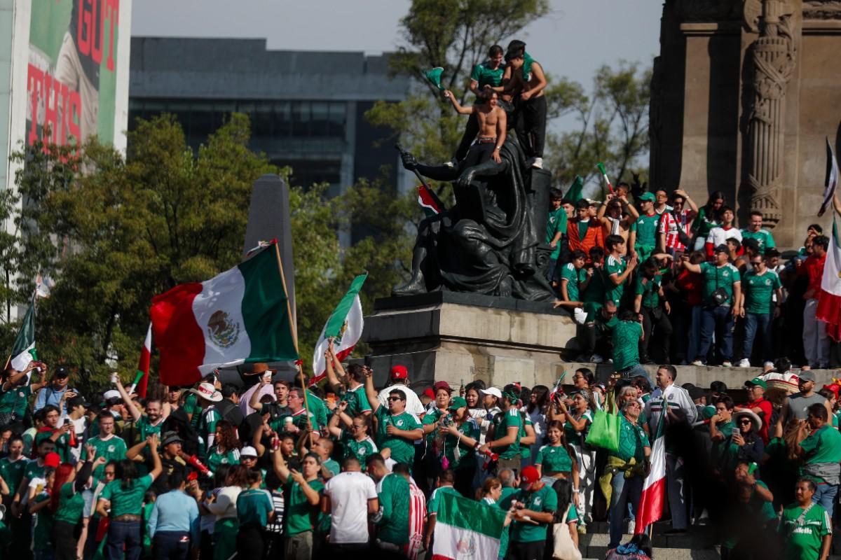 Mundial 2026, Mexicanos celebran el triunfo de su selección, México vence a Sudáfrica