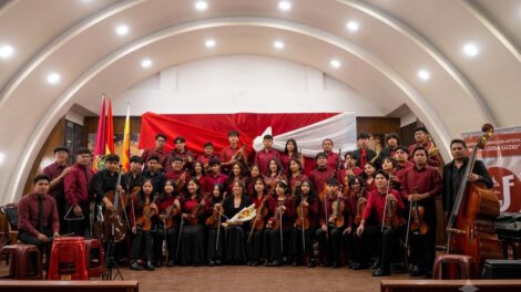 La Orquesta del IFA “María Luisa Luzio” en la presentación de su aniversario 78