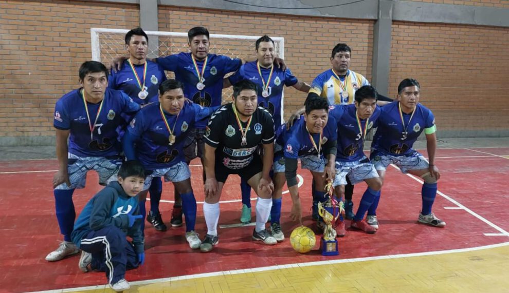 Futsal Sénior, Asociación Municipal de Futsal Oruro, Escara campeón del futsal Sénior
