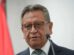 El ministro de Gobierno en conferencia de prensa