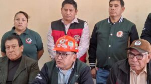 Dirigentes de la COD Cochabamba