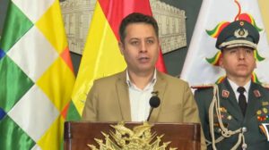 El vicepresidente Edmand Lara