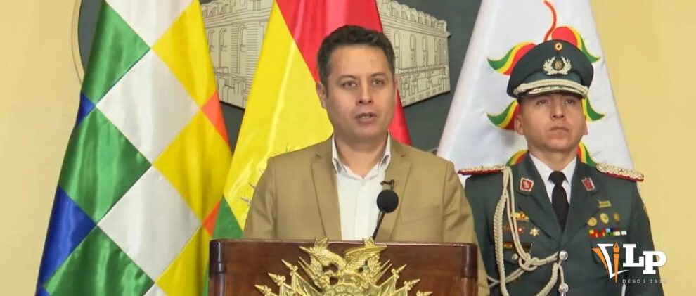 El vicepresidente Edmand Lara