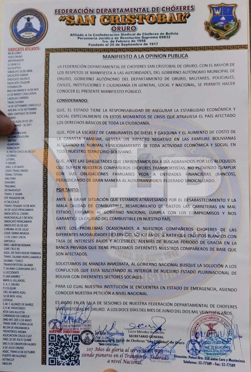 Manifiesto