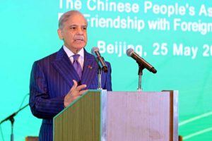 El jefe del Ejecutivo paquistaní, Shehbaz Sharif