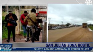 captura de amenaza a periodistas