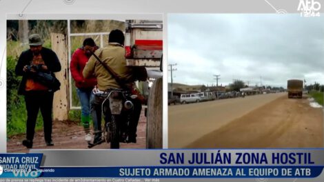 captura de amenaza a periodistas