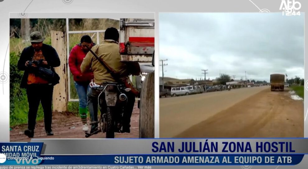 captura de amenaza a periodistas