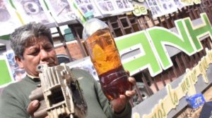 Transportistas denunciaron la venta de gasolina de mala calidad