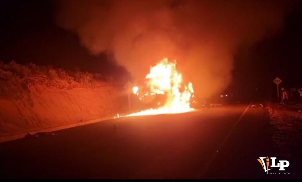 Imagen del accidente