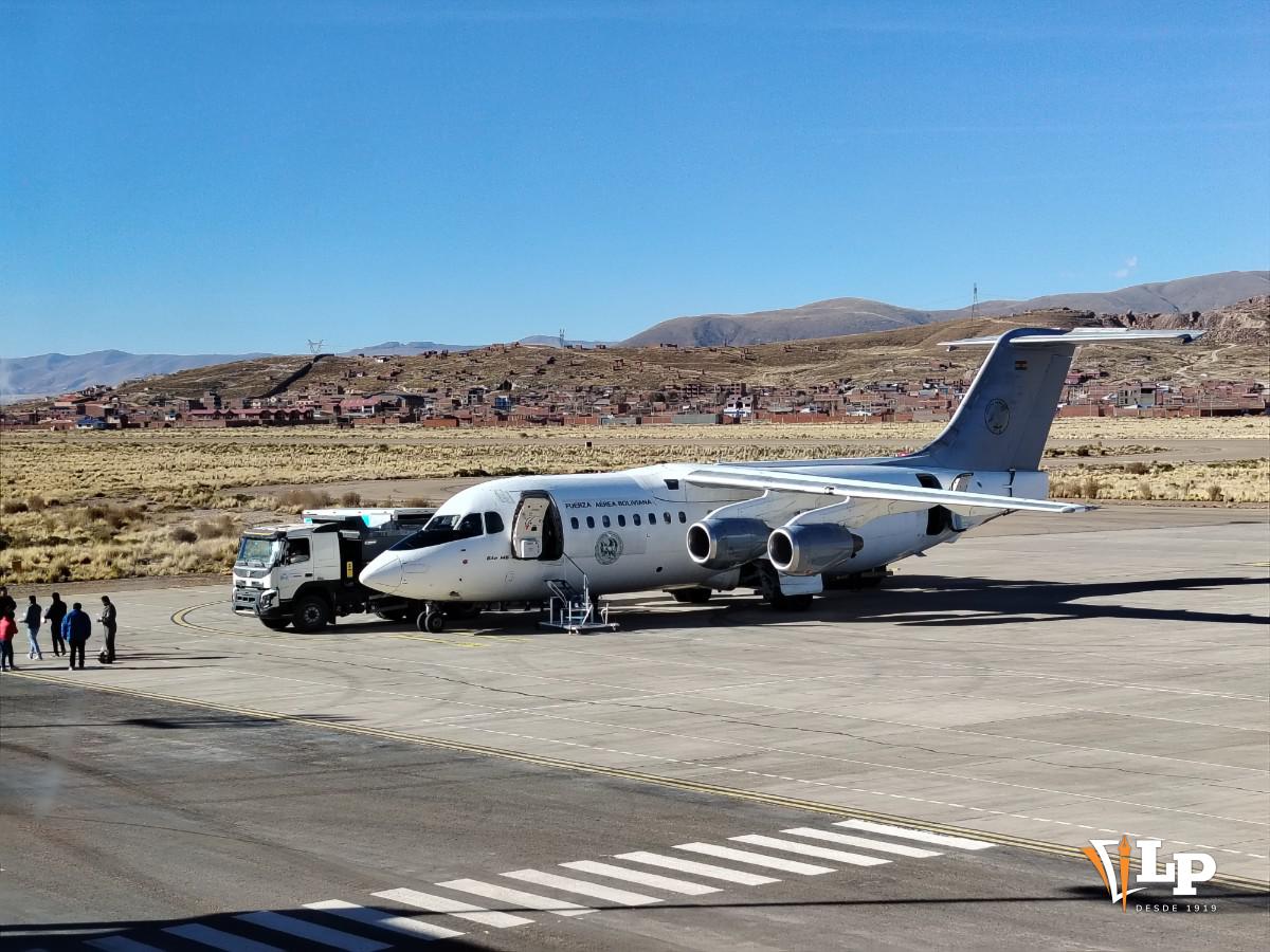 Vuelo que sirvió de puente aéreo para llevar pollo a Oruro
