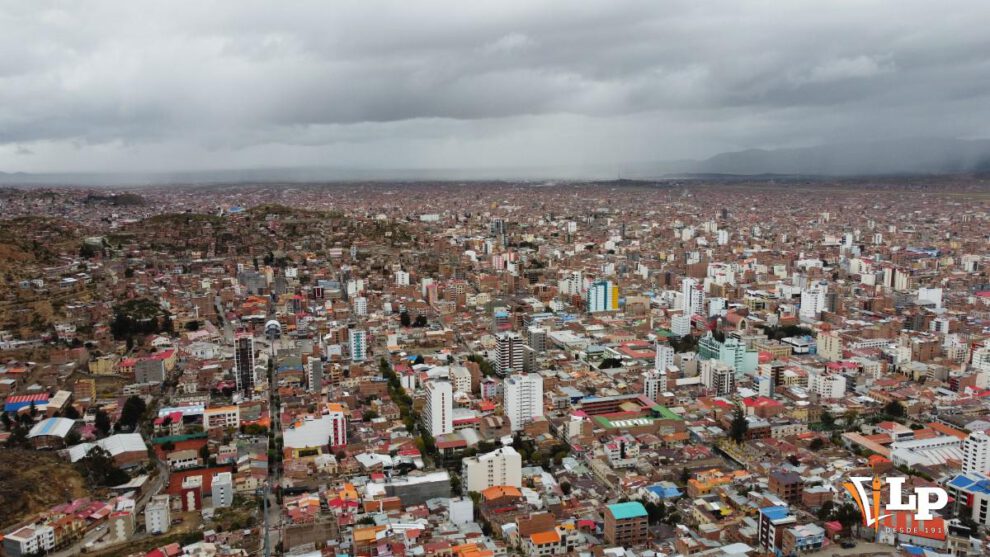 Panorámica del zona Central y Oeste de Oruro