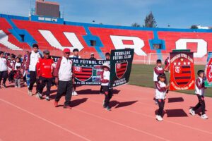 División Infantojuvenil AFO, Inauguración torneo 2026, Más de un millar de deportistas participan