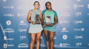 Tenis internacional femenino, Noelia Zeballos campeona en dobles, Torneo realizado en Cuiabá Brasil
