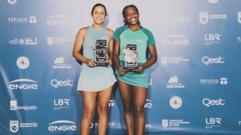 Tenis internacional femenino, Noelia Zeballos campeona en dobles, Torneo realizado en Cuiabá Brasil