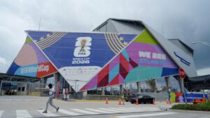 Fotografía del estadio Mercedes-Benz en Atlanta