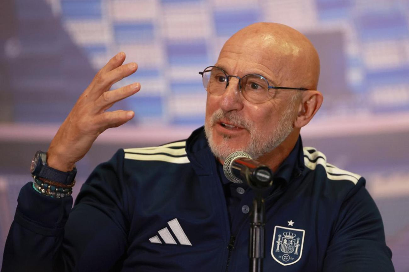 Fotografía del seleccionador de España Luis de la Fuente