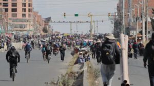 bloqueos en Bolivia